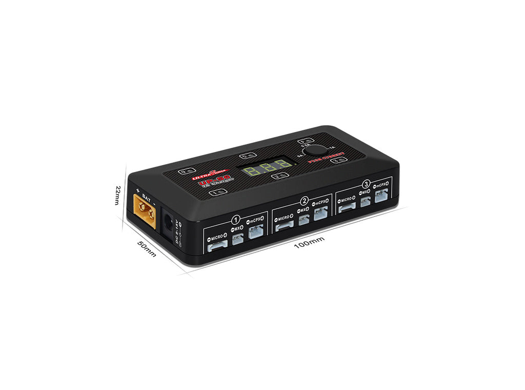 Ultra Power - UPS6 25W 1S x 6 Compact DC Charger