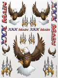 XXX Main Racing - Eagles Sticker Sheet