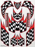 XXX Main Racing - Racing Checkers Sticker Sheet