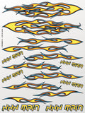 XXX Main Racing - Flammable Sticker Sheet
