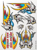 XXX Main Racing - Skullops Sticker Sheet