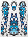 XXX Main Racing - Cold Carbon Fire Sticker Sheet