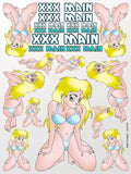 XXX Main Racing - Hottie Sticker Sheet