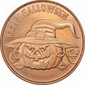 1 oz Copper Round - Halloween