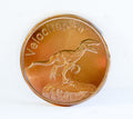 1 oz Copper Round - Velociraptor