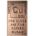 1 oz Copper Bar - Elemental