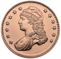 1 oz Copper Round - Capped Bust Half