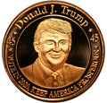 1 oz Copper Round - Trump Vote in 2020