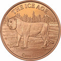 1 oz Copper Round - Cave Lion