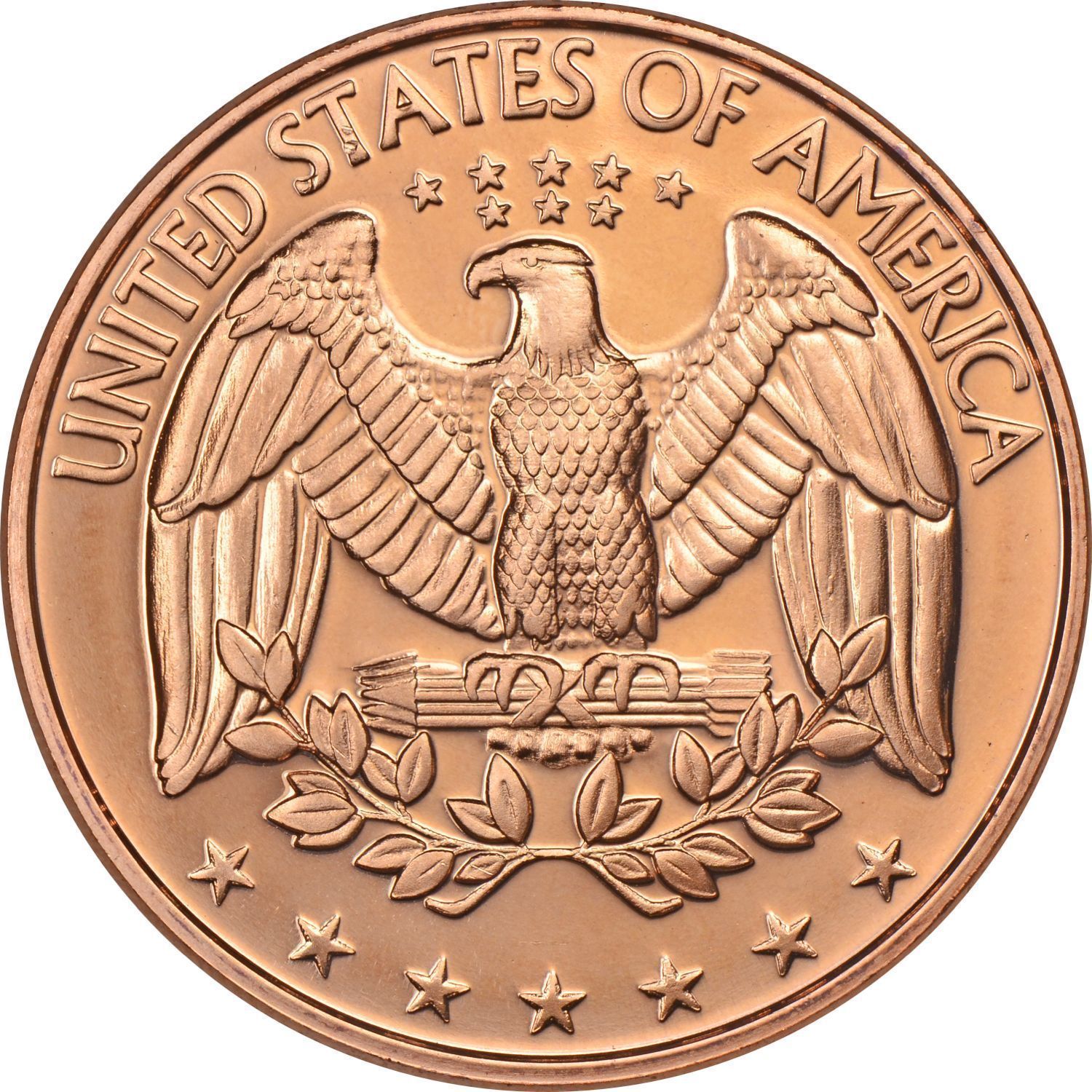 1 oz Copper Round - U.S. Quarter