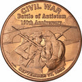 1 oz Copper Round - Battle of Antietam