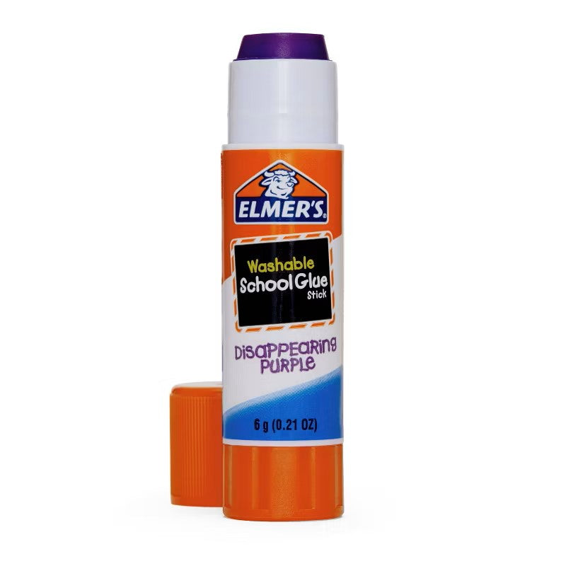 Bulk Buy: Elmers Washable School Glue Stick Purple .22 Ounce (2-Pack)