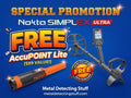 PROMO - Nokta Simplex Ultra + FREE Accupoint Lite