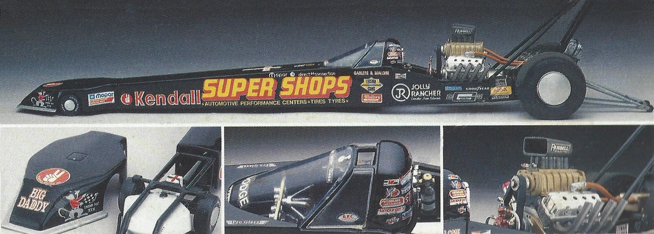 1:25 Don Garlits' Swamp Rat XXX Dragster - 1986 Top Fuel World Champion Plastic Model Kit
