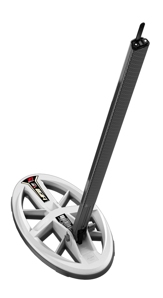 Deus 2 HF FMF Elliptical Coil - DEUS II - Elliptical Coil - 9.5" x 5" - Lower Stem and Coil Cover
