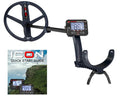 ICON Detector - Remote control, ICON 11" FMF Coil, S-Telescopic Lite Stem
