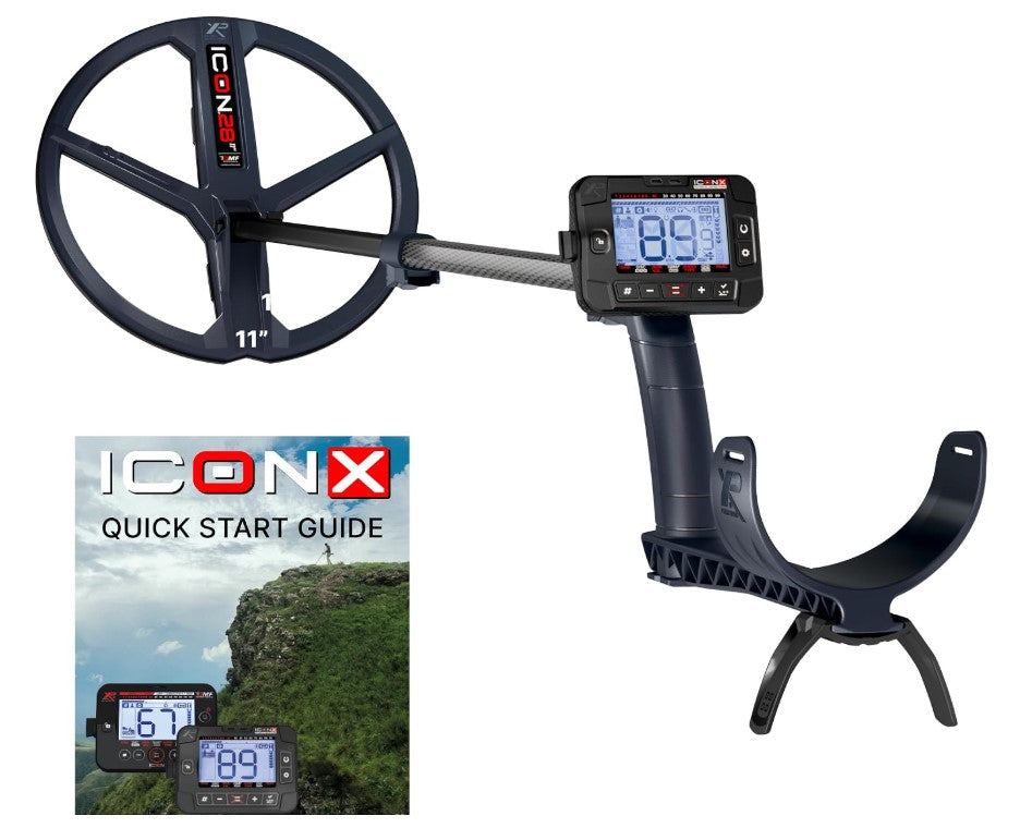 ICON X Detector - Remote control, ICON 11" FMF Coil, S-Telescopic Carbon Lite Stem