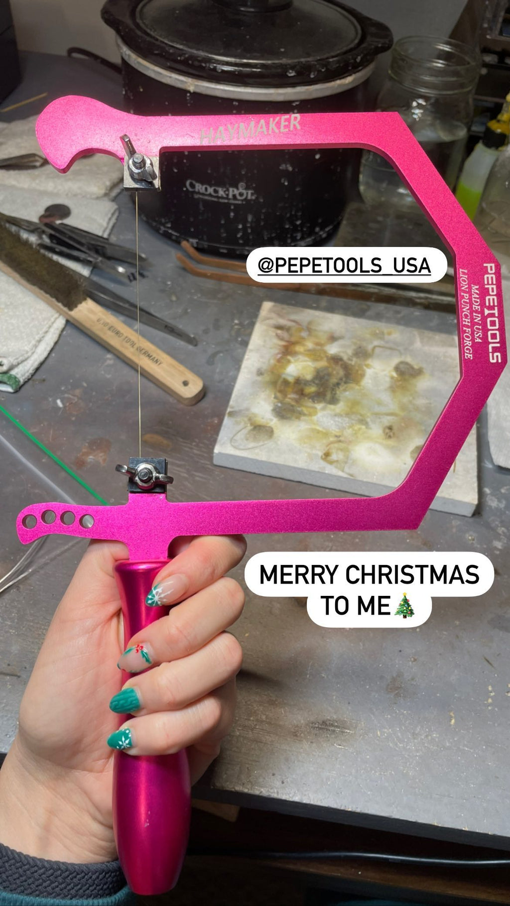 Haymaker Saw in Bright Pink, Special Edition