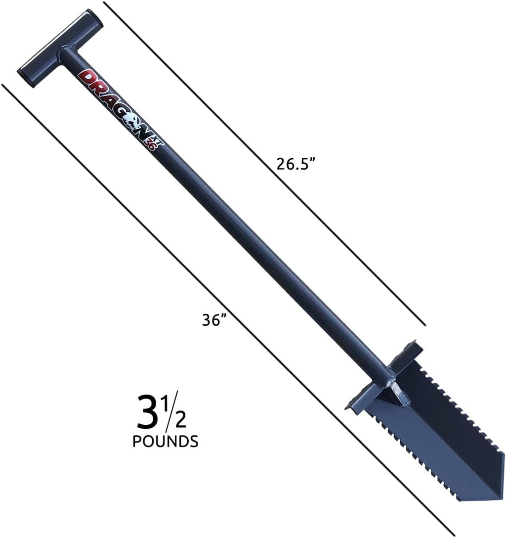 Dragon XT 36 Shovel Double Serrated