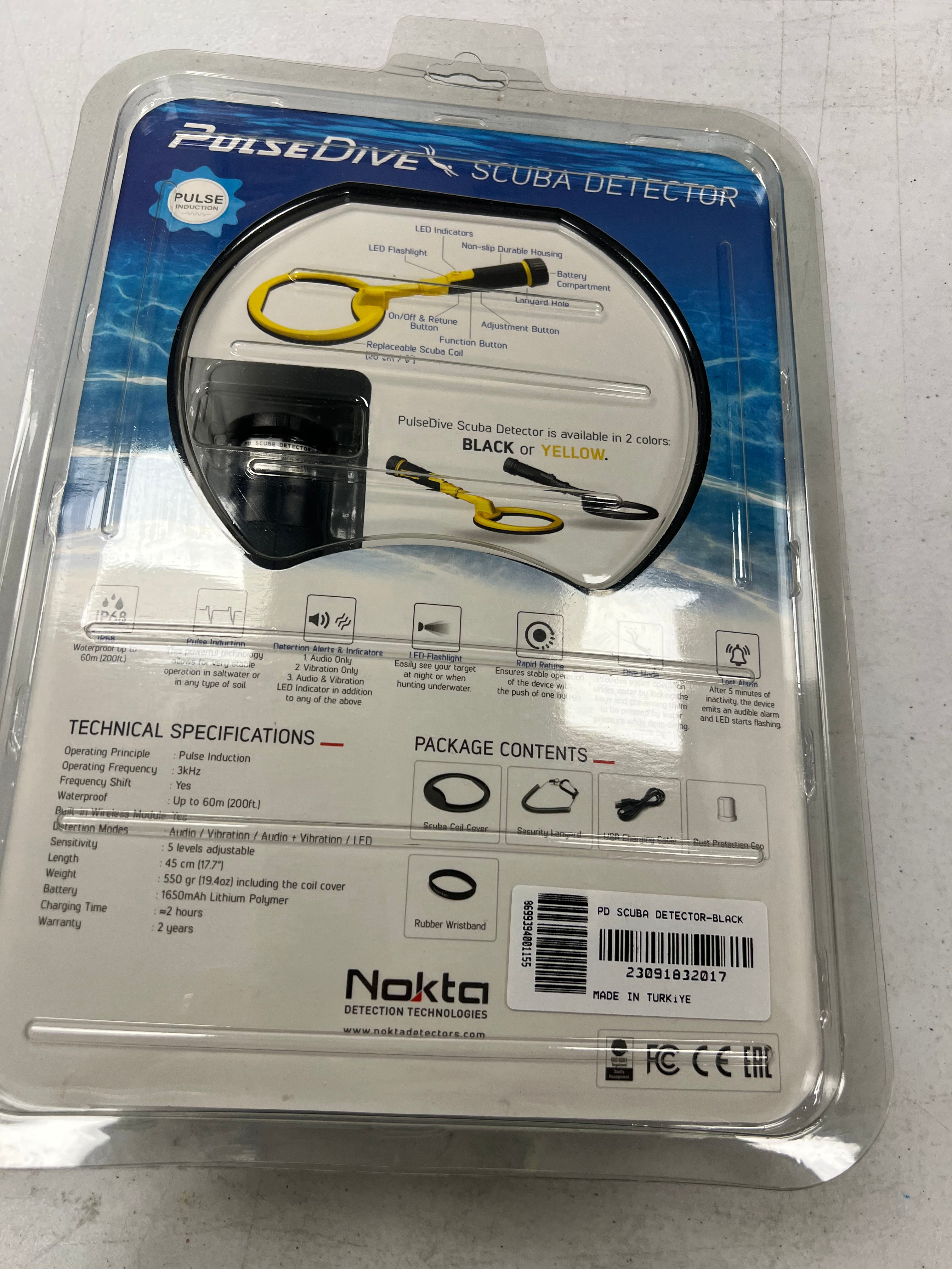 Detector de buceo de pulso usado