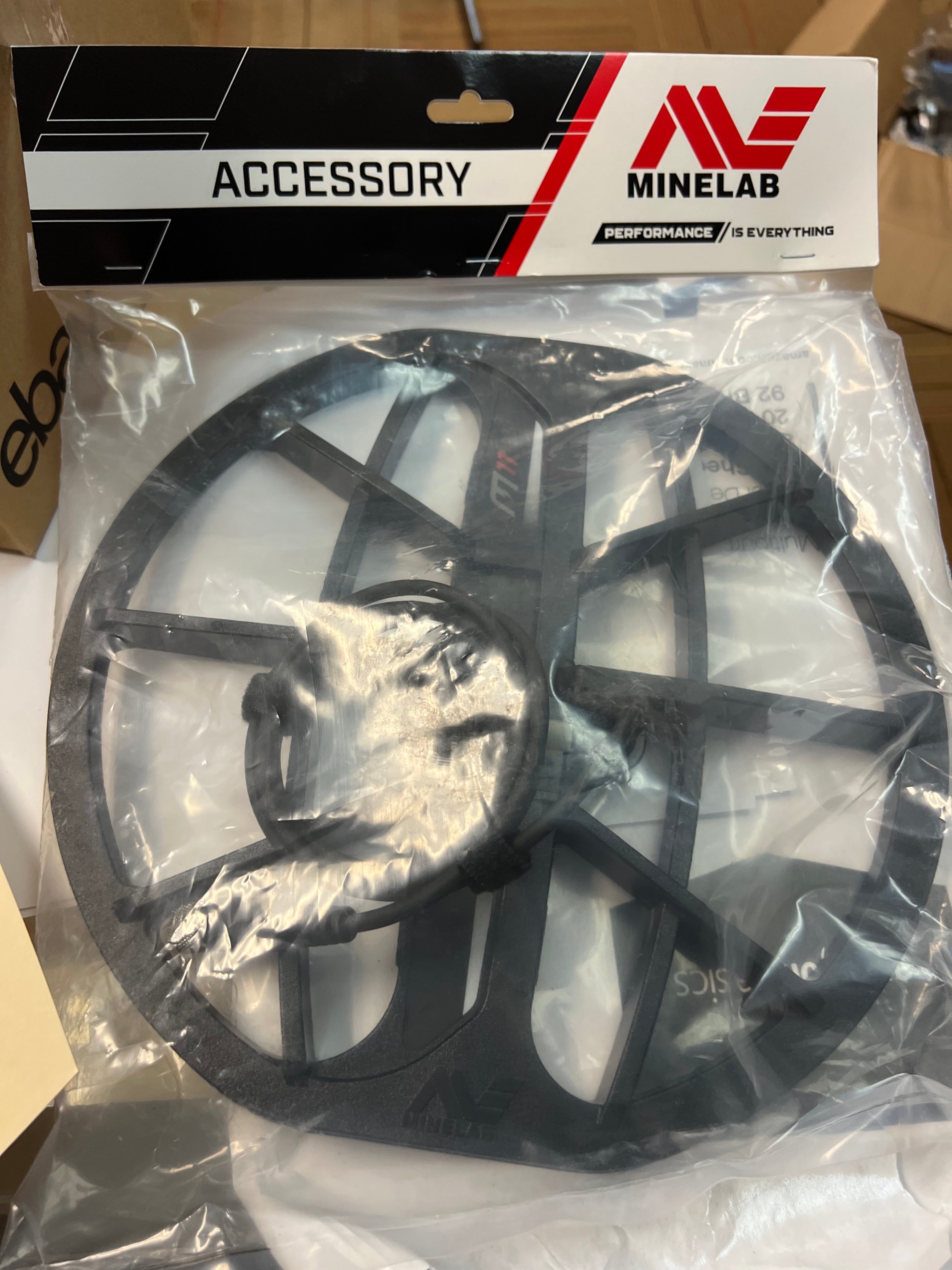 Open Box Minelab Manitcore 11” MTCR coil - missing coil cover