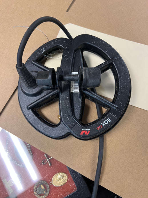 Used Minelab Equinox 6” Coil with Coil Cover