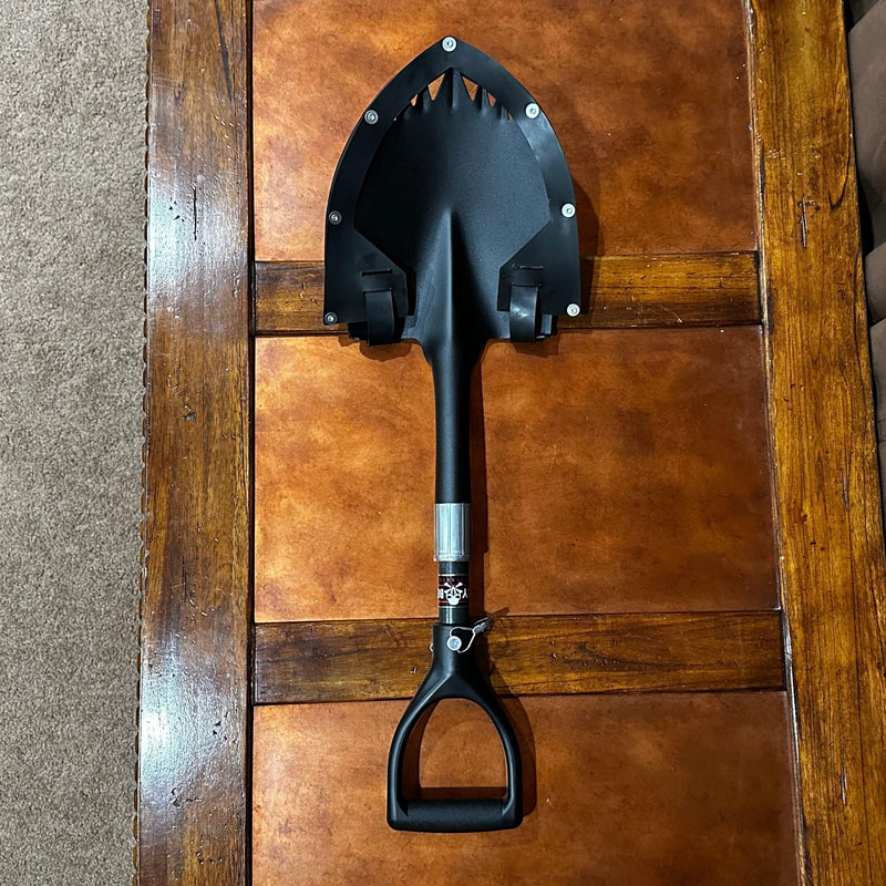 Load image into Gallery viewer, Krazy Beaver Mini Shovel  with guard (Textured Black Head / Black Handle # 45641)
