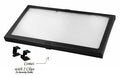 Glass Top Riker Display Case With Metal Clips 16" x 12" x 3/4"