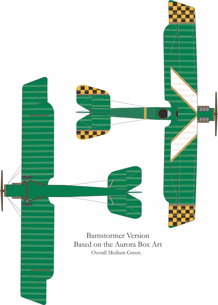 1:48 Curtiss Aeroplane and Motor Company Curtiss JN "Jenny" JN-4D Airplane Plastic Model Kit