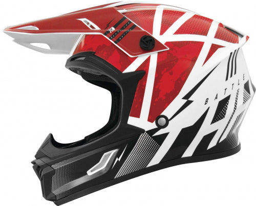 THH Helmets T710X Battle Helmet Red/Black