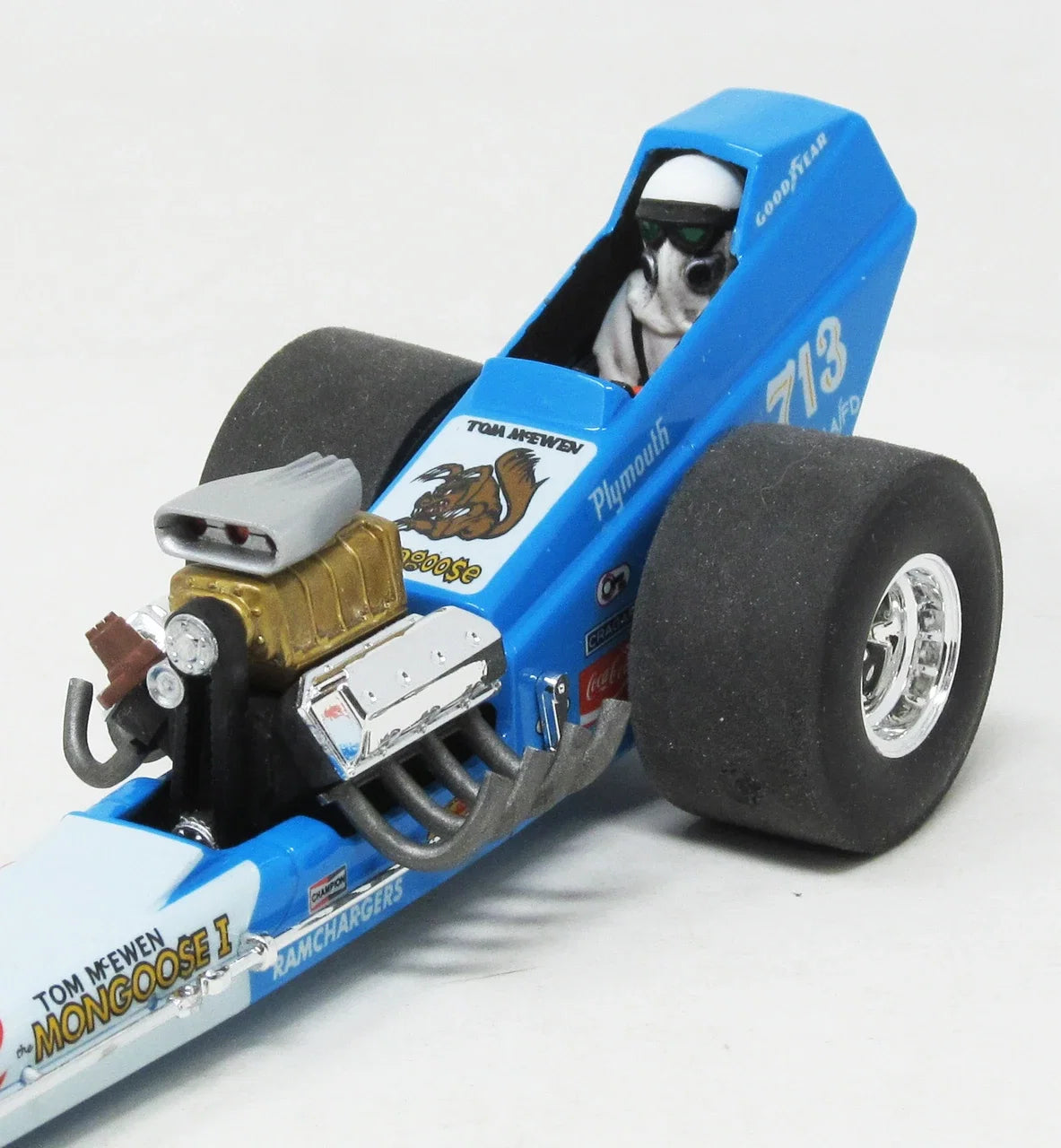 1/24 Tom Mongoose McEwen Front Engine Dragster Plastic Model