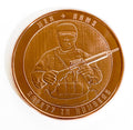 1 oz Copper Round - Men and Arms