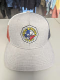 Gorra de camionero de malla con estampado de Texas
