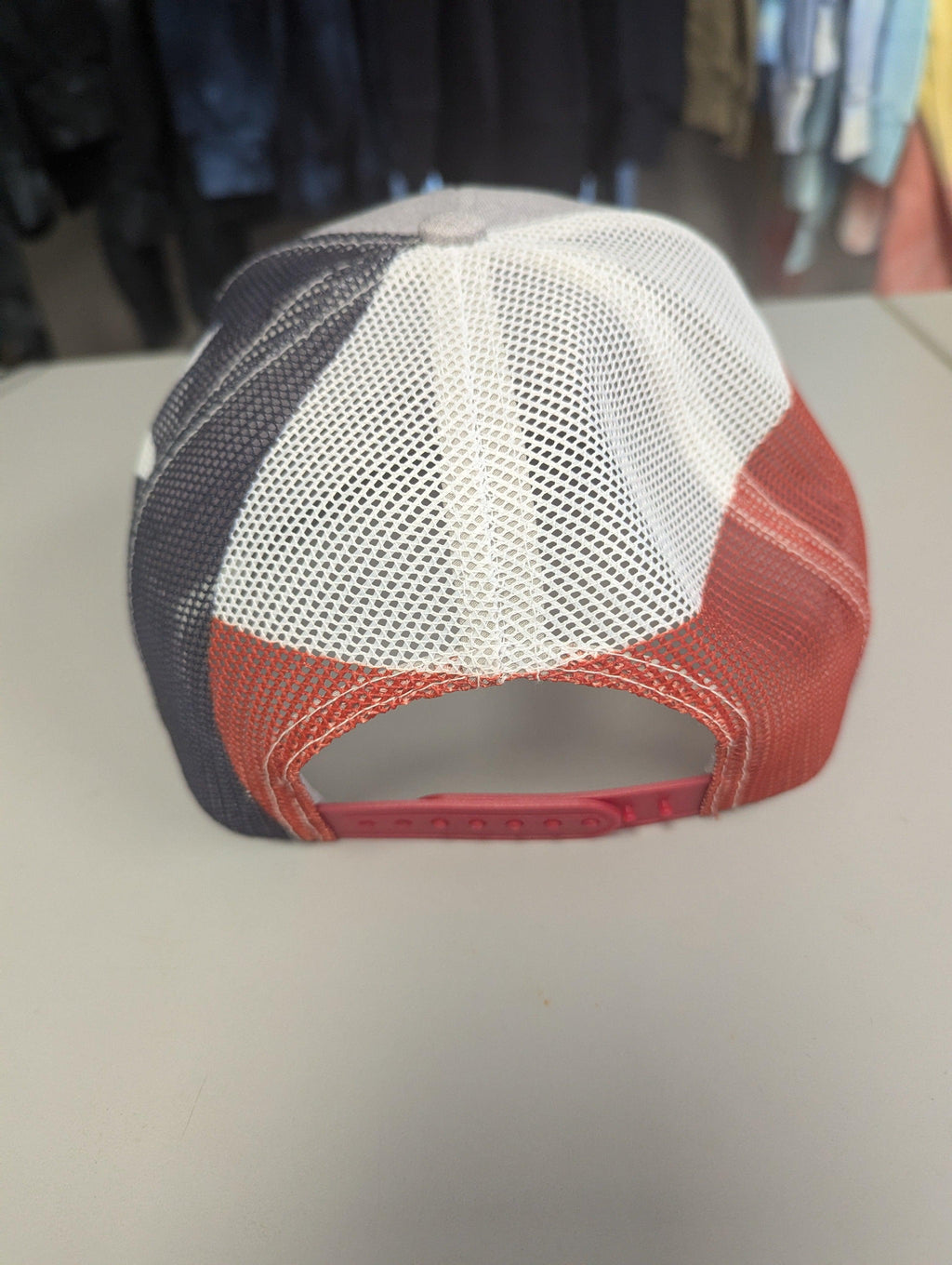 Gorra de camionero de malla con estampado de Texas