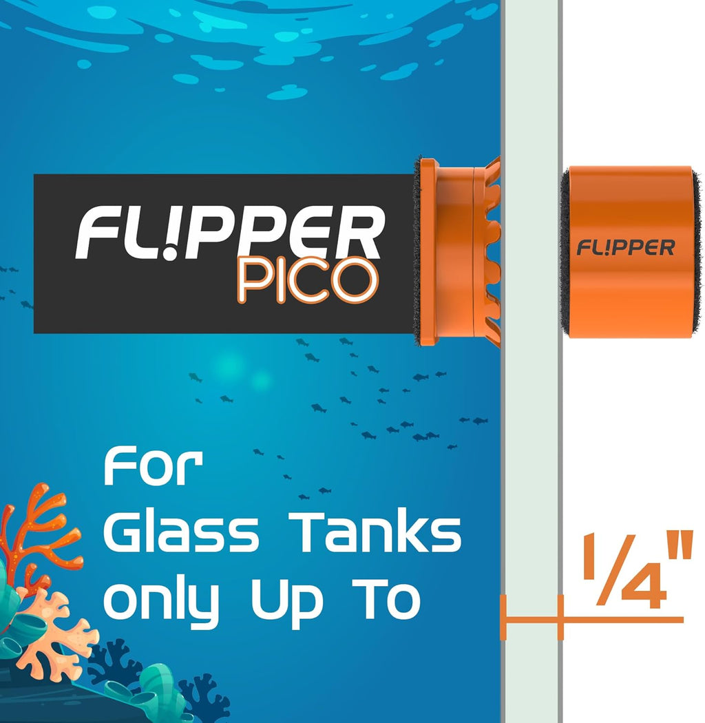Flipper Pico 2-in-1 Magnetic Aquarium Cleaner Magnet