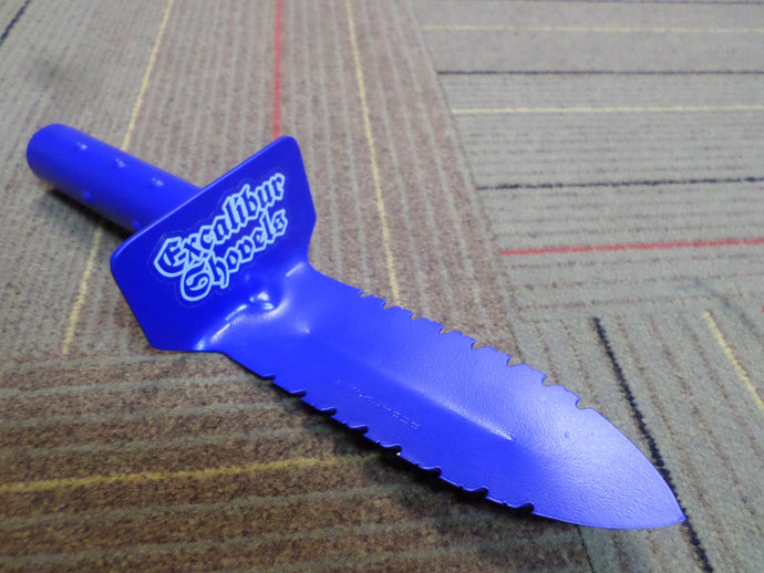 Excalibur Rugged Hand Digger - Blue Spade Society