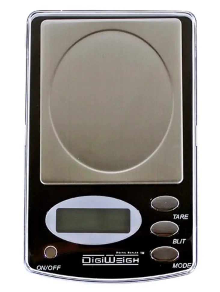 DigiWeigh DW-100AX Precision Digital Scale – 100g x 0.01g | Gram, Ounce, Carat, Grain Modes | Lab, Jewelry, Reloading, Gemstone Use