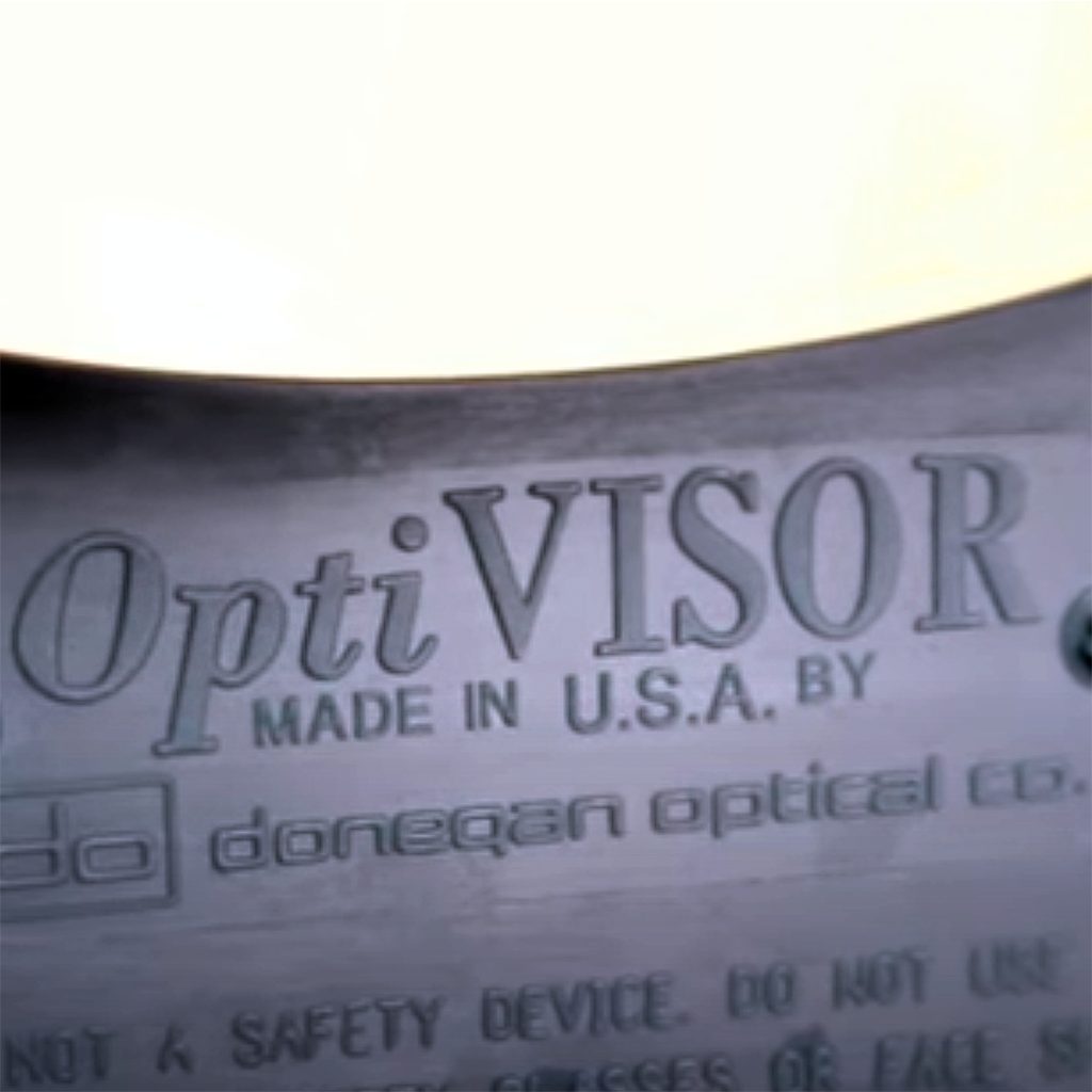 Donegan OptiVISOR DA-5 2.5 X Magnification at 8"