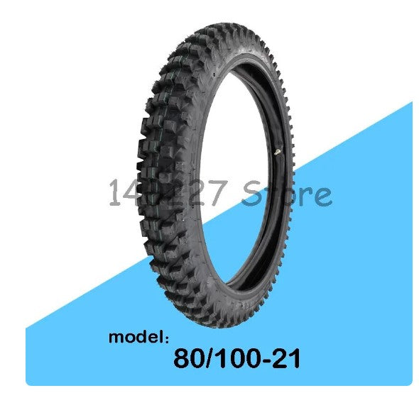 Load image into Gallery viewer, YUANXING 21 inch 80/100-21 inner tube and outer tire Motorcycle and Powersports
