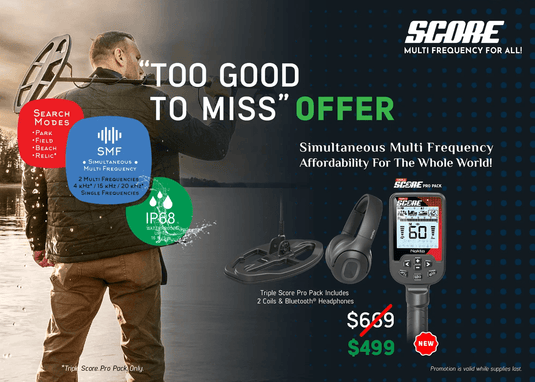 Nokta Triple Score Pro Pack Metal Detector