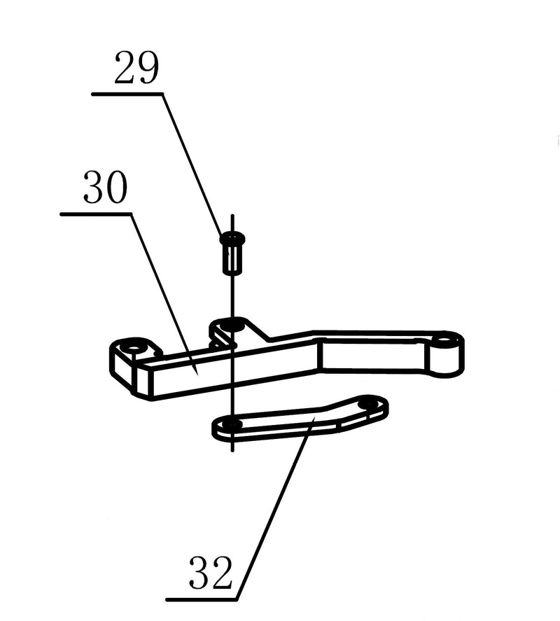 Load image into Gallery viewer, 1100z Lever Assembly
