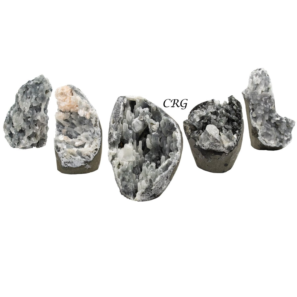 Blue Chalcedony with Stilbite / 2-5" AVG - 1 LB. LOT
