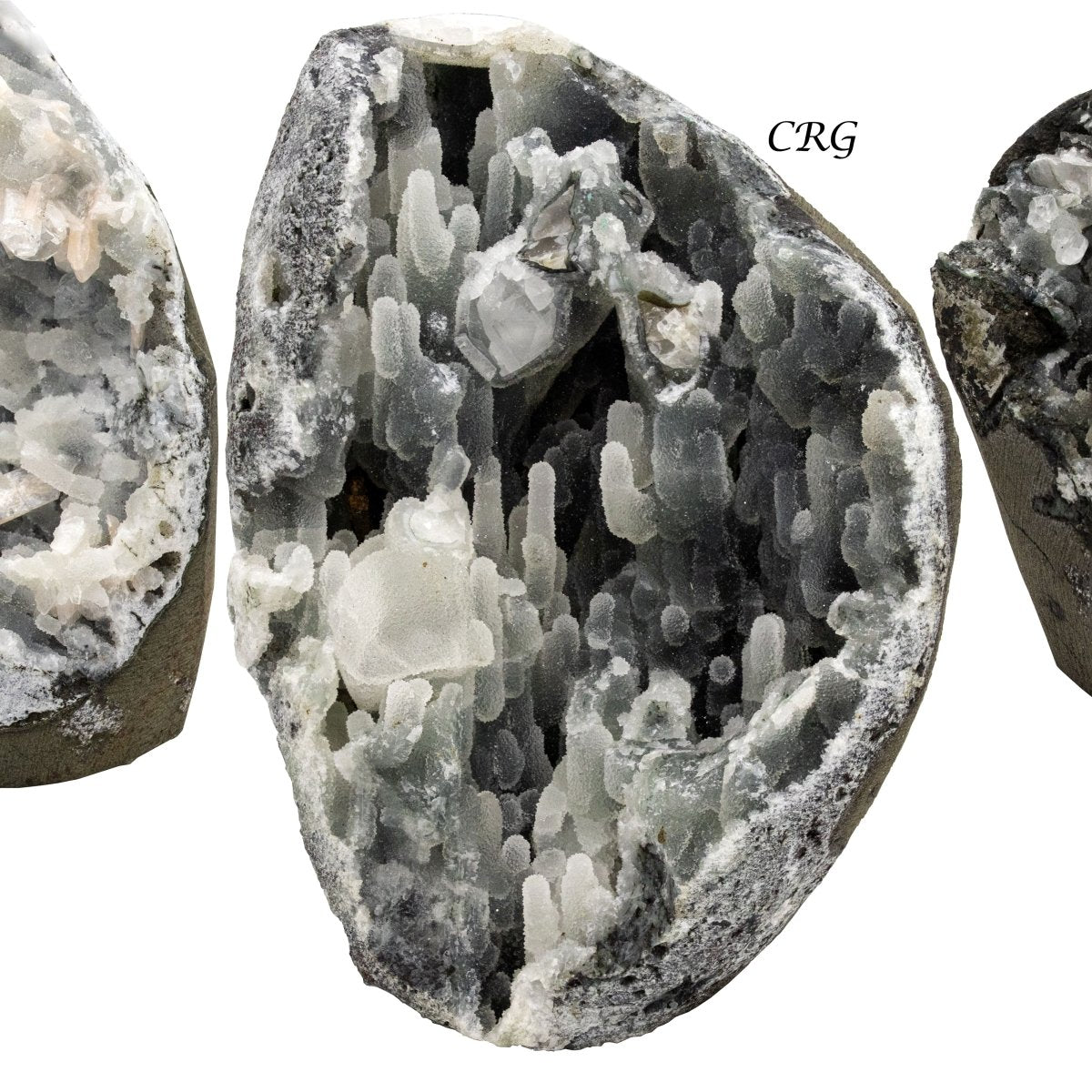 Blue Chalcedony with Stilbite / 2-5" AVG - 1 LB. LOT