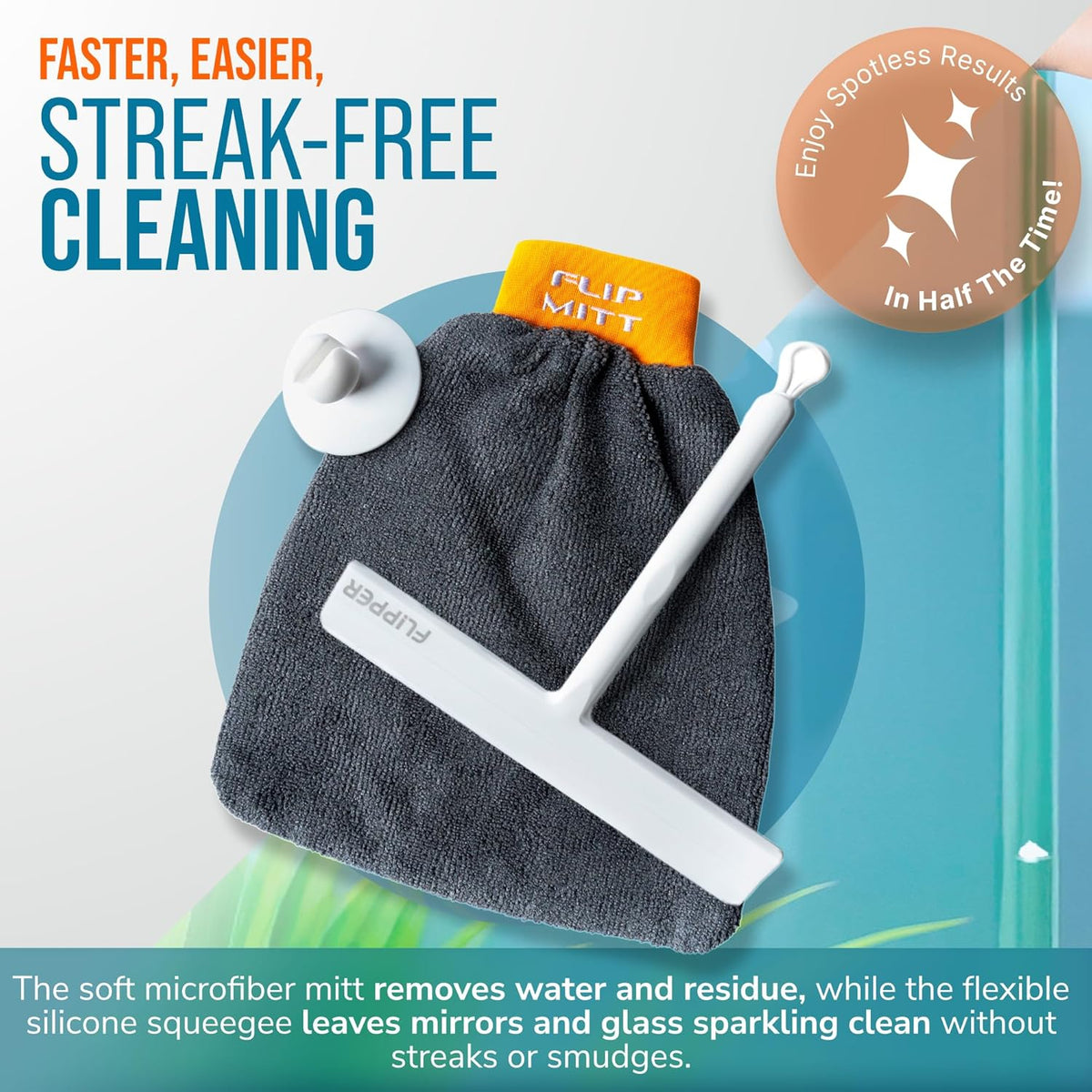 Flipper Mitt + Squeegee Set