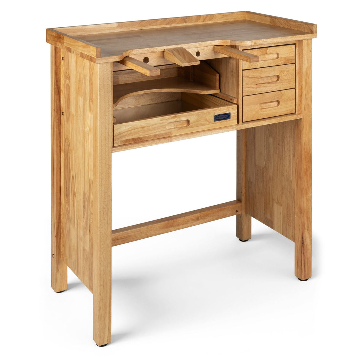 Classic Jewelers Work Bench, Premium Grade, Hardwood