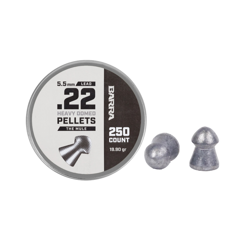 Load image into Gallery viewer, Mule Heavy Domed .22 Caliber Pellets - 250 Count
