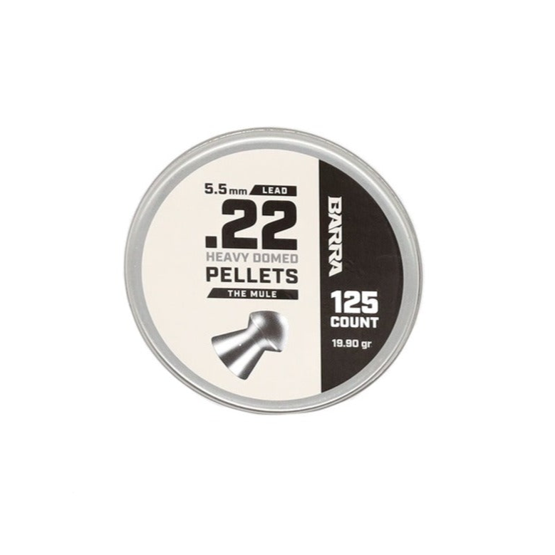 Load image into Gallery viewer, Mule Heavy Domed .22 Caliber Pellets - 125 Count
