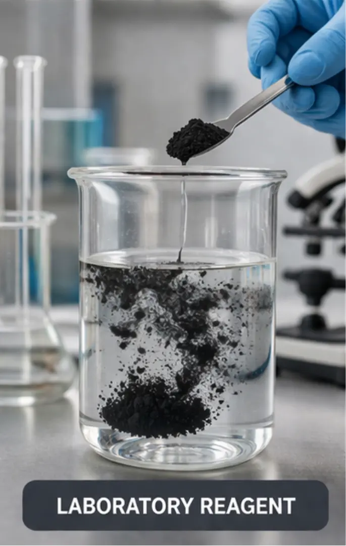 Manganese Dioxide Powder (300 Mesh) | High-Purity Oxidizing Agent for Gold & Silver Refining