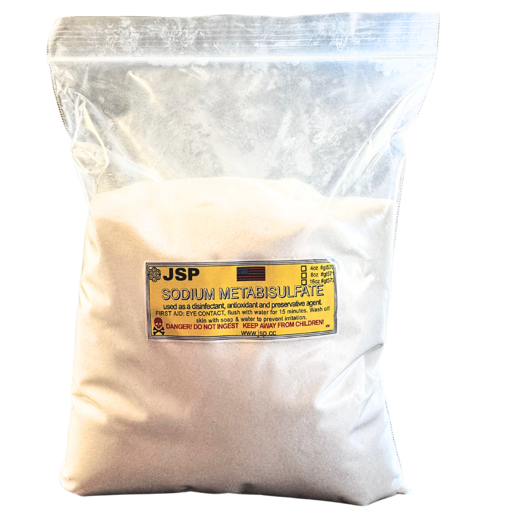 JSP Sodium Metabisulfite 5lb Bag Gold Precipitant Powder for Refining Recovery Aqua Regia
