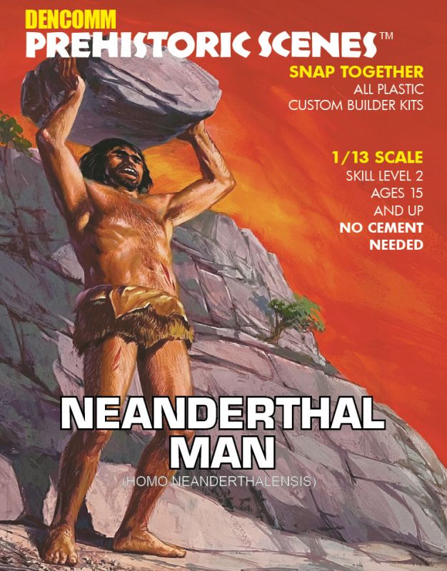 1:13 Prehistoric Scenes - Neanderthal Man - 55th Anniversary "New Era" Limited Edition Model
